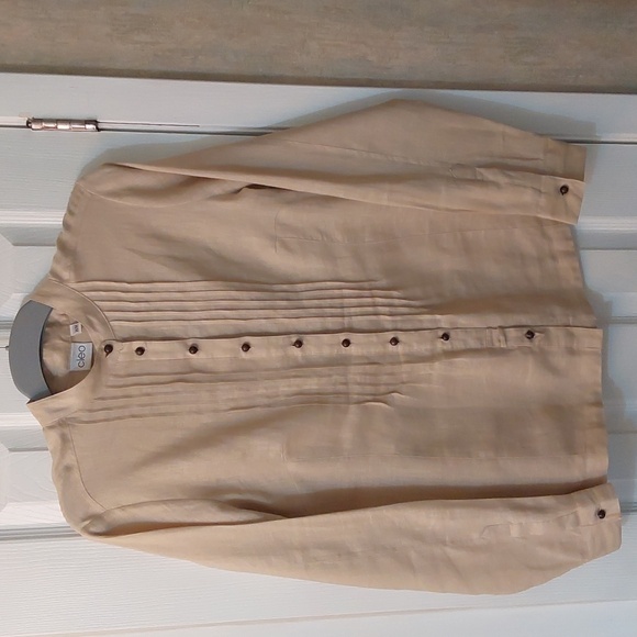 100% Linen  Cleo blouse - Picture 1 of 5